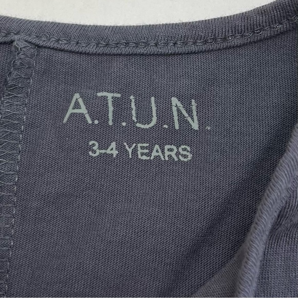 A.T.U.N. Charcoal/Black Star Tank Top (3-4) - Picture 3 of 4